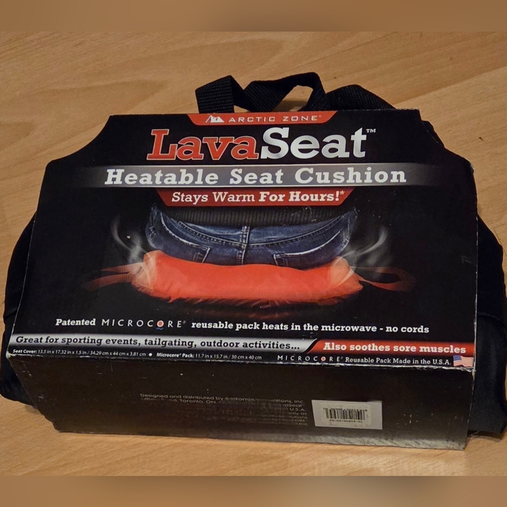 Artic Zone LavaSeat Heatable Seat Cushion For Winter Activities